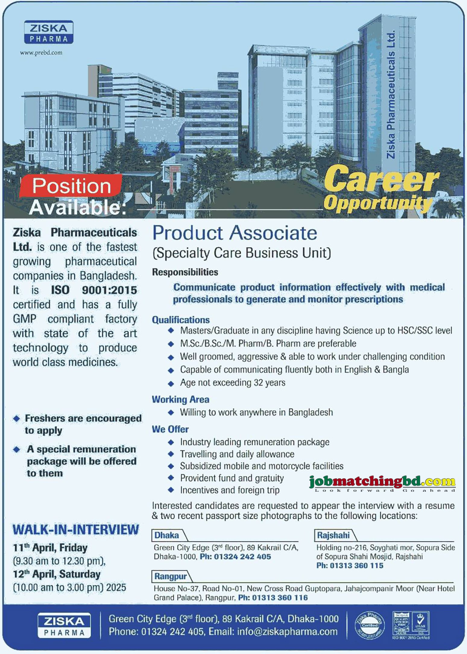 Pharma Job BD