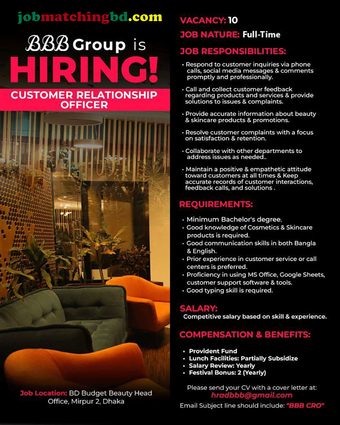 Marketing Job Circular