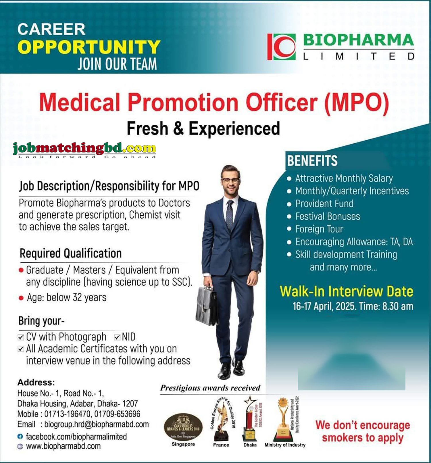 Pharmaceutical Job Circular