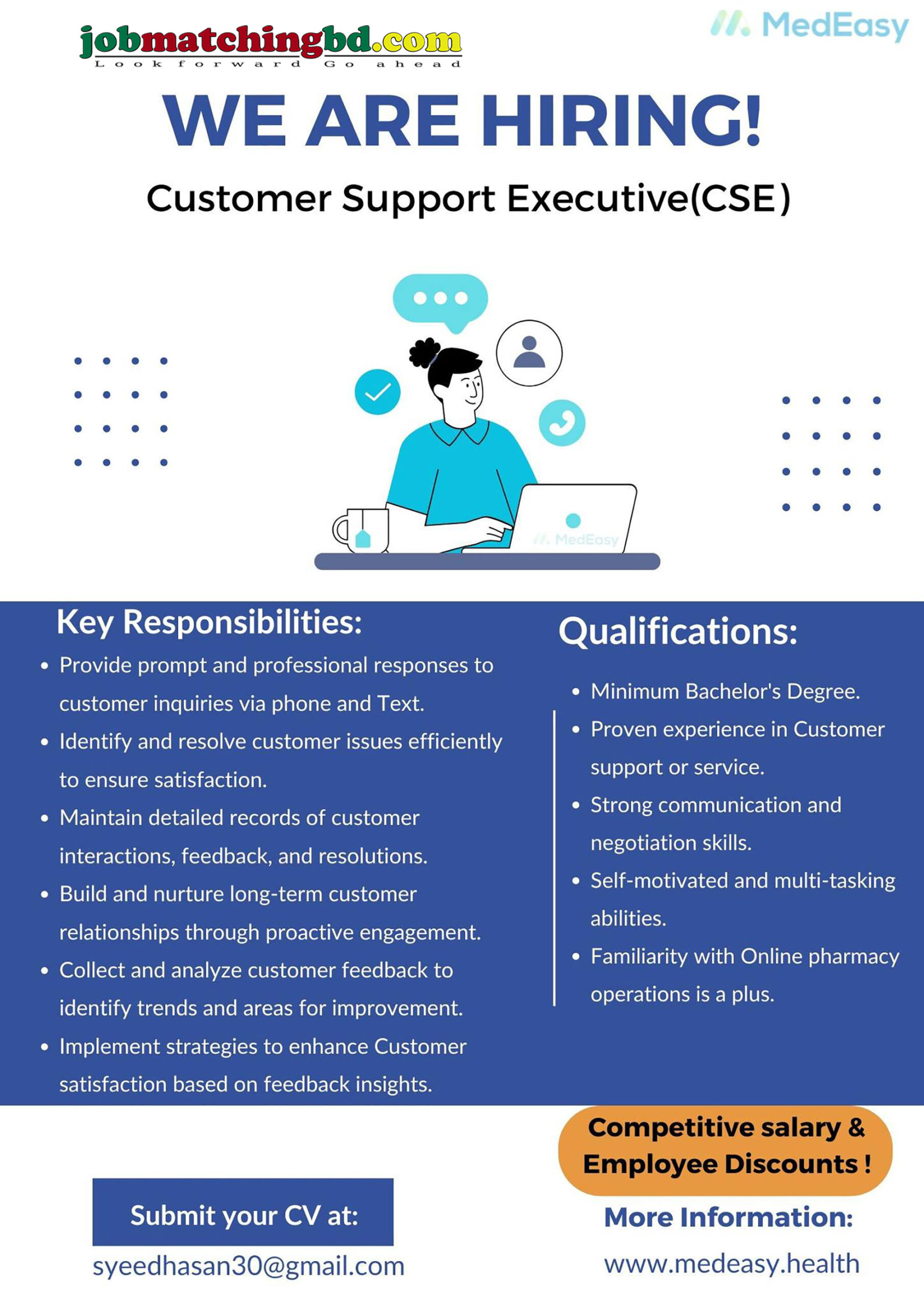 Customer Support Job