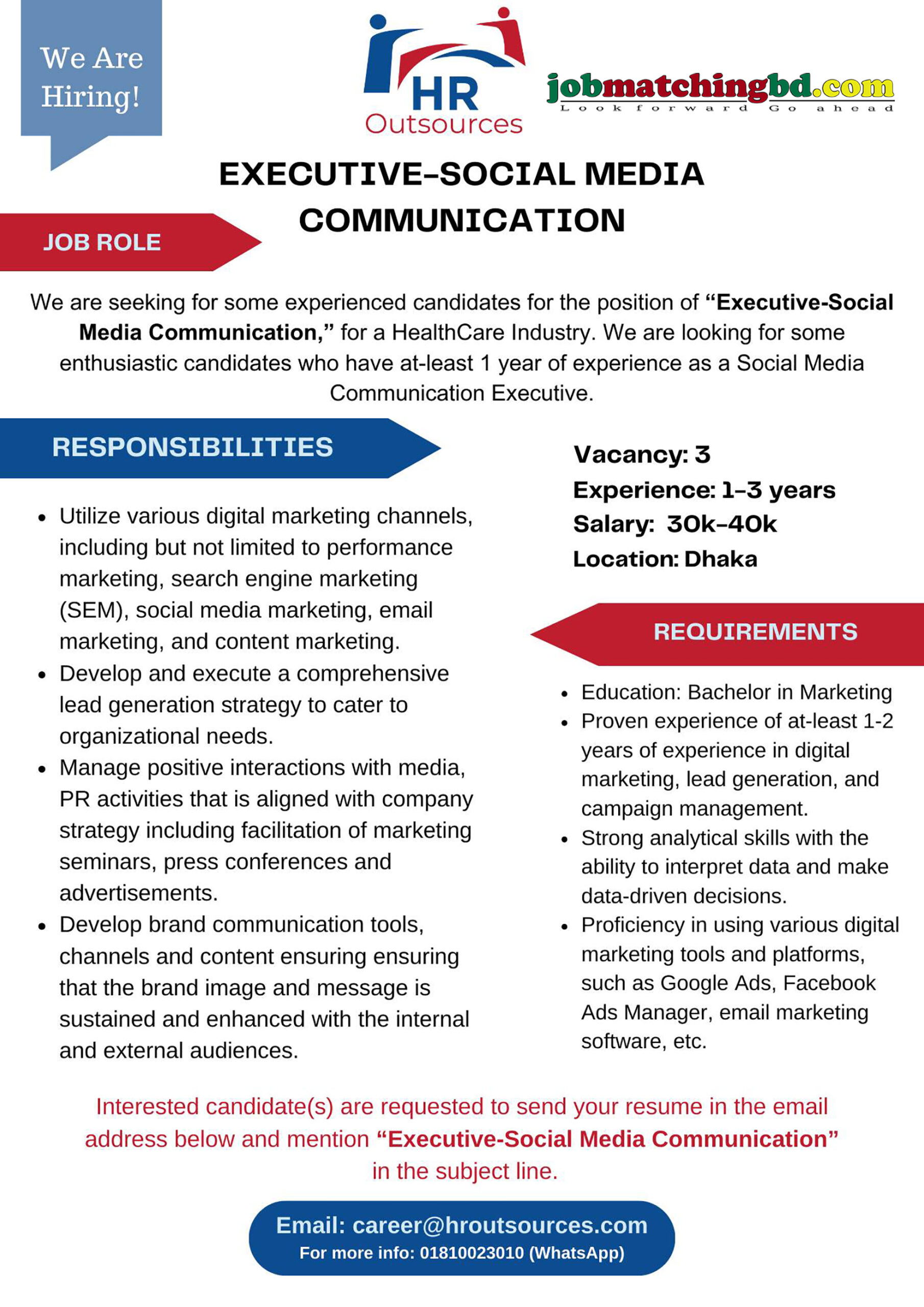 Digital Marketing Job