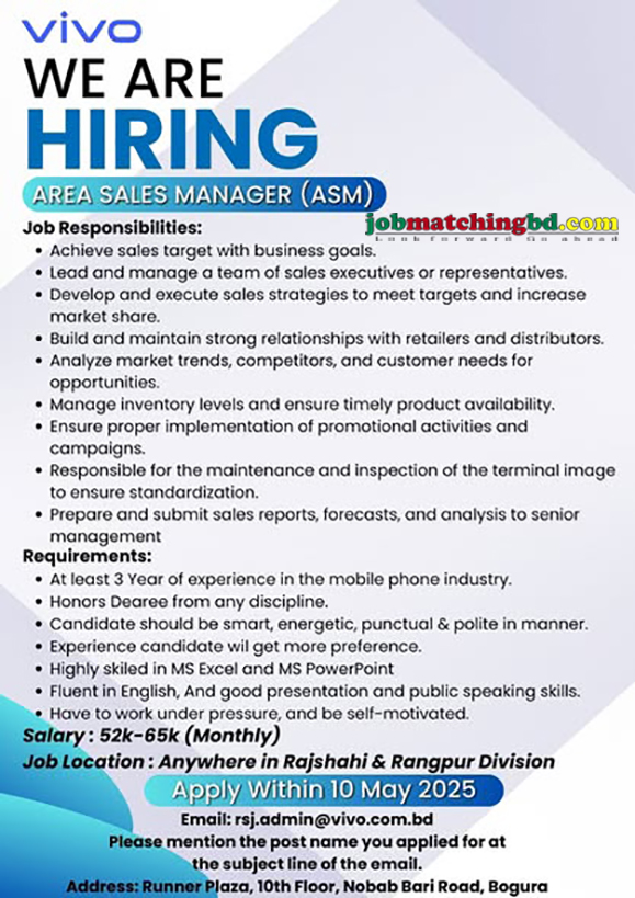 Sales and Marketing Job