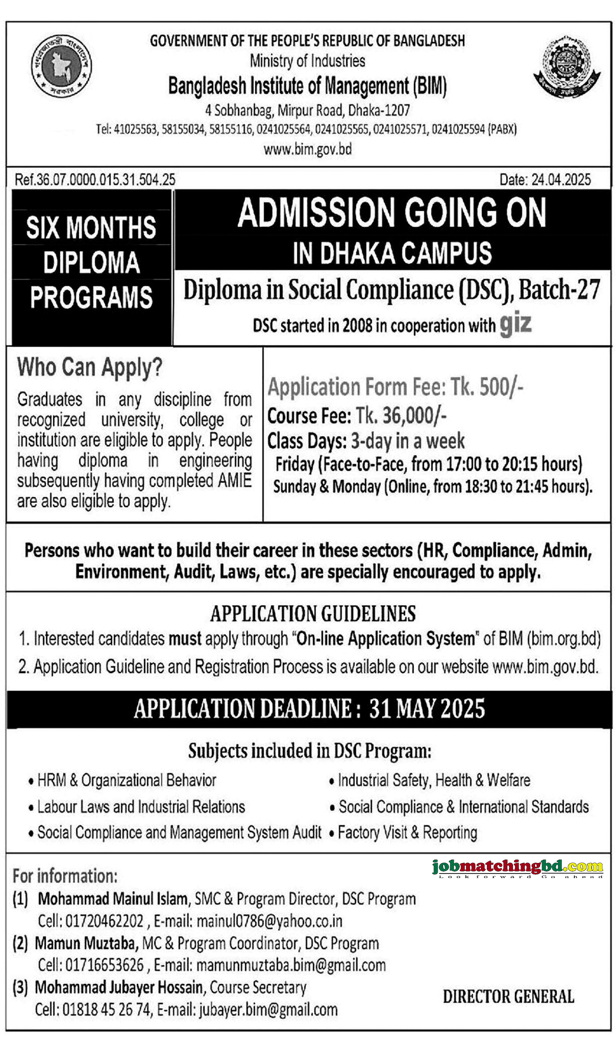 Bangladesh Institute of Management