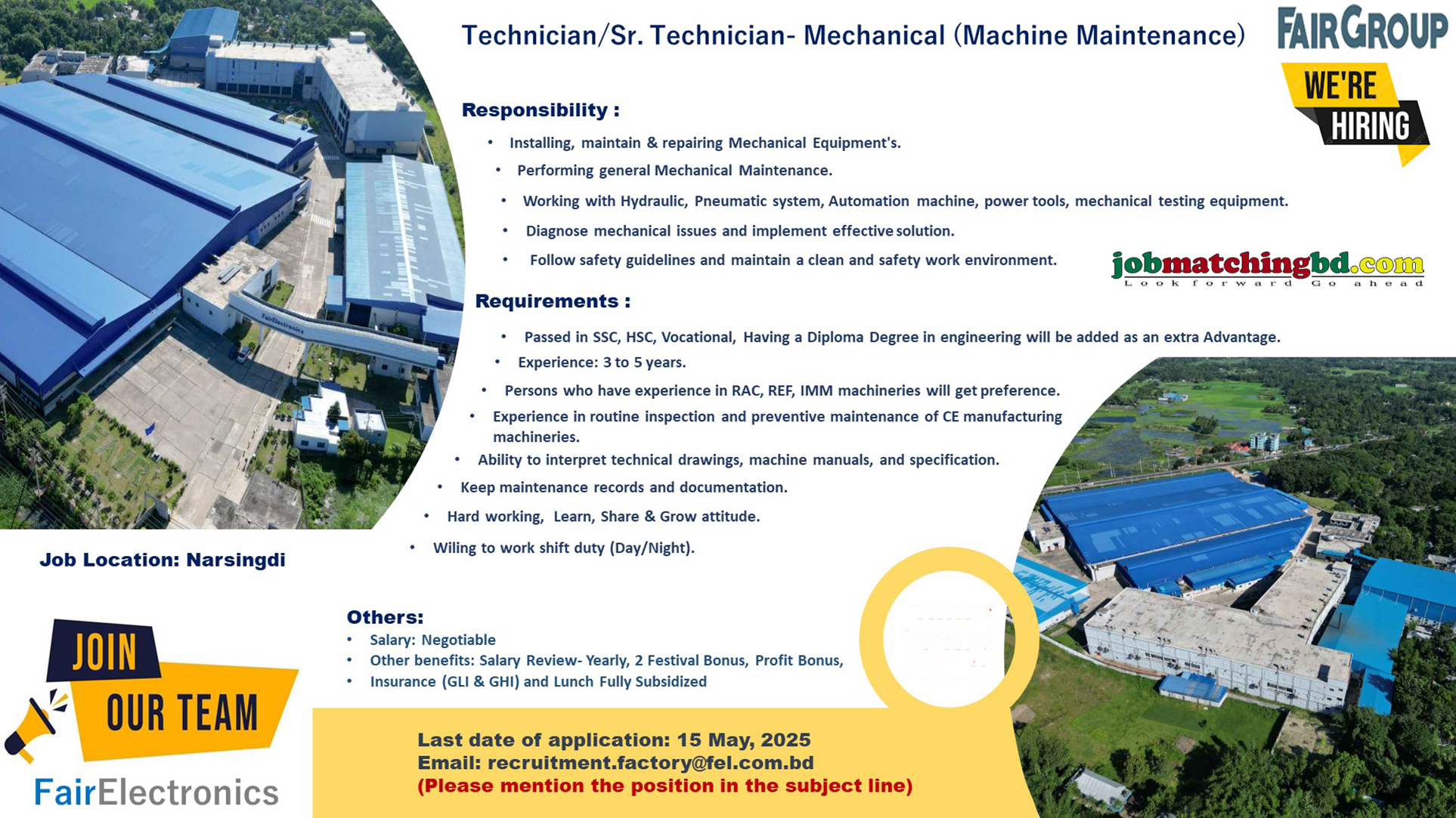 Mechanical Engineering Job