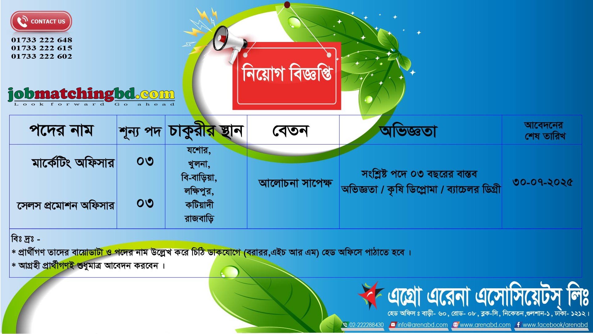 Marketing Jobs in Bangladesh