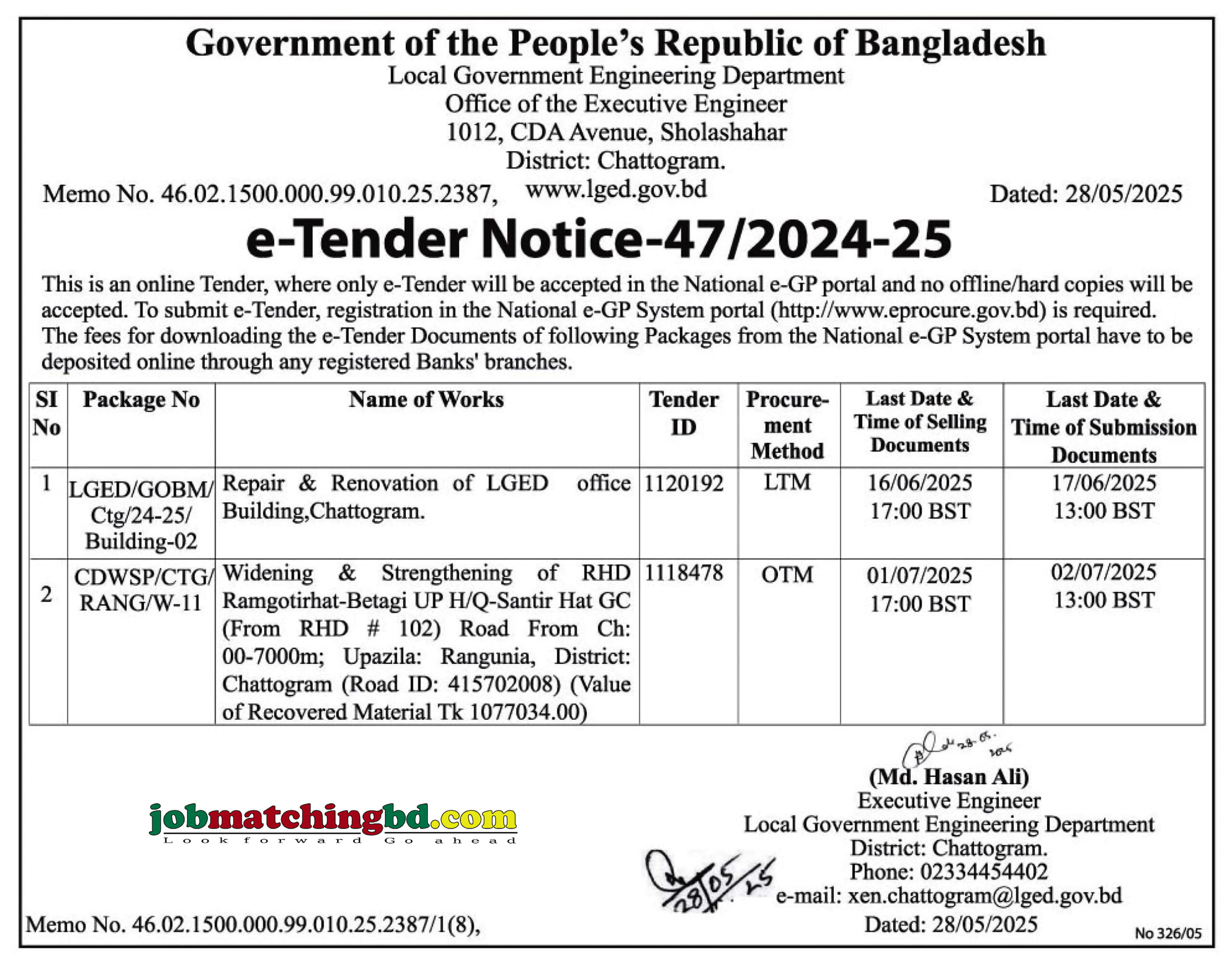 Local Government Engineering Department