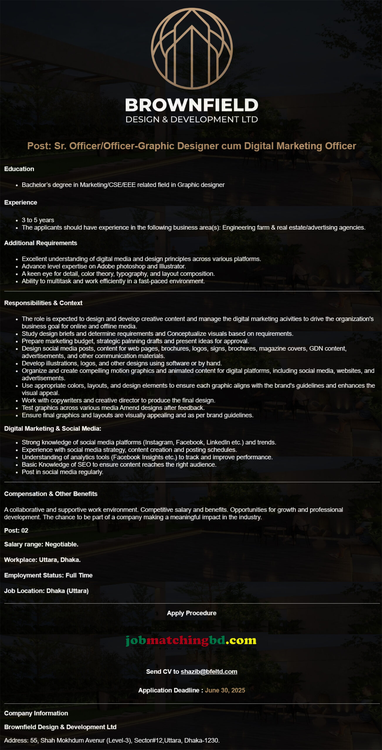 Digital Marketing Job