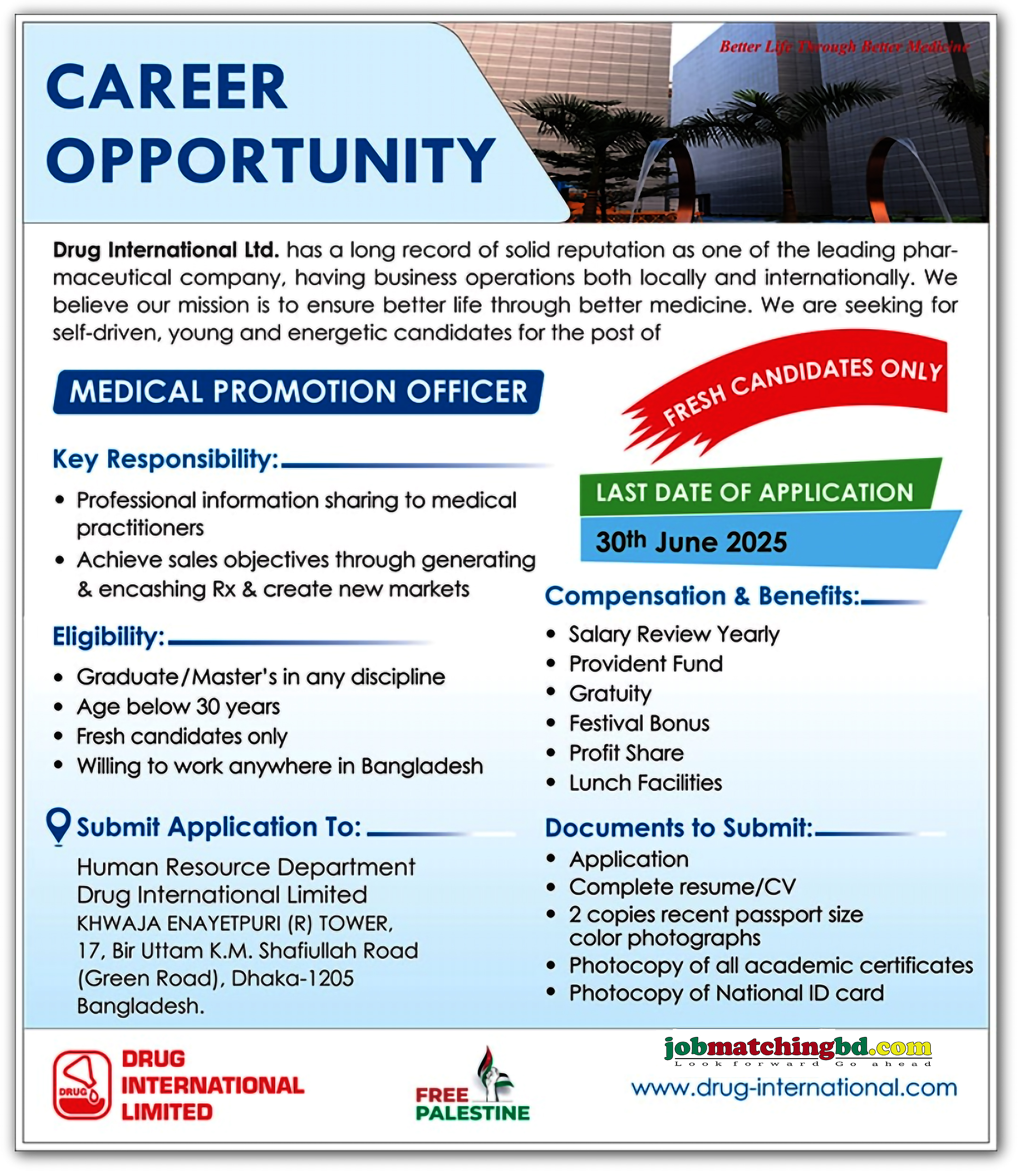 Pharma Job