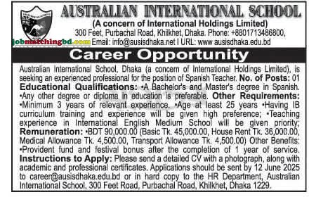 Teacher Job