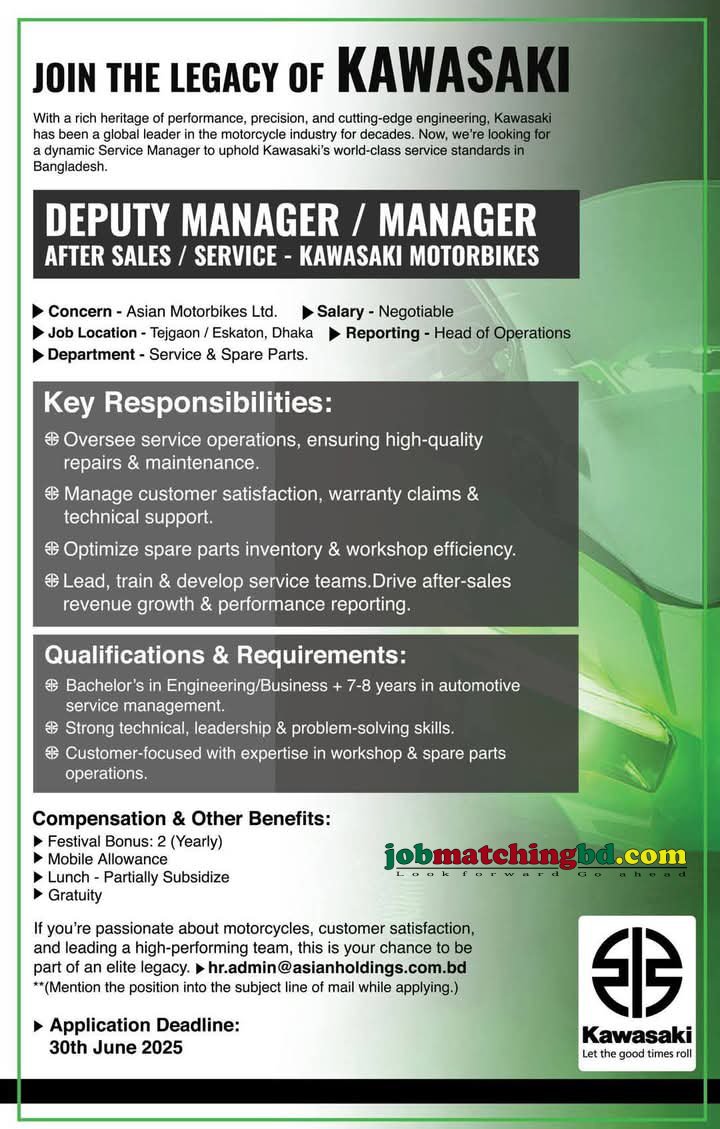 Manager Job