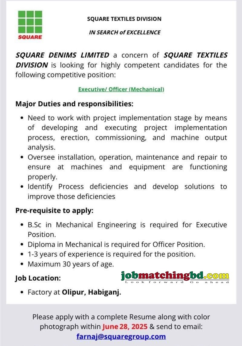 Mechanical Engineering Jobs