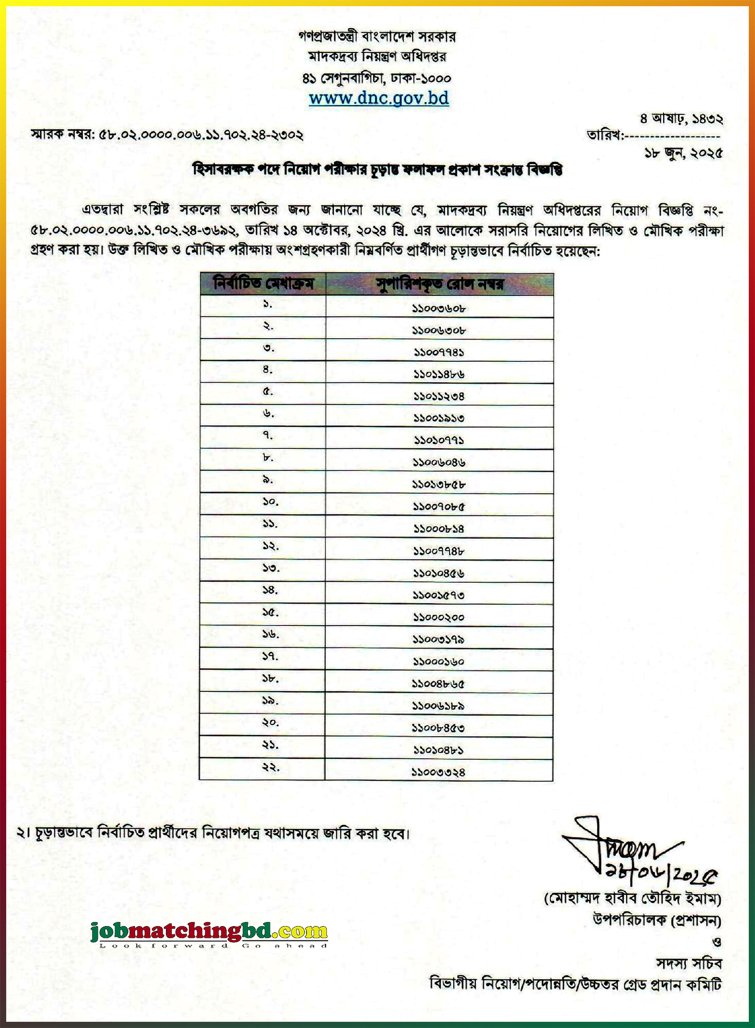 Department of Narcotics Control