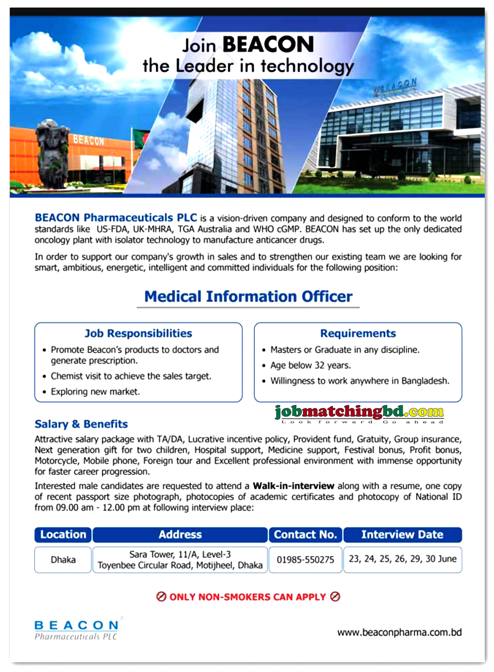 Pharma Job in BD