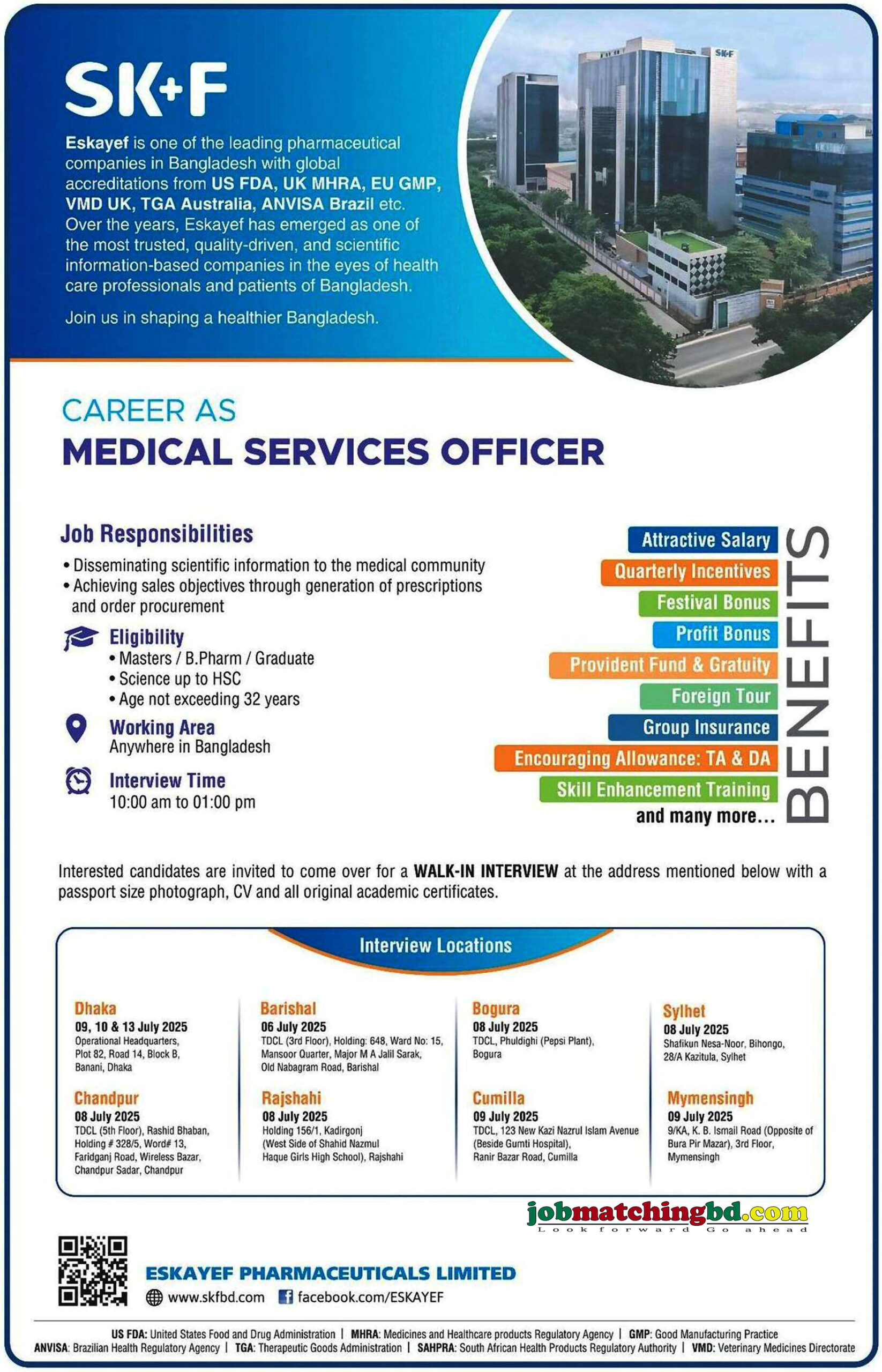 Pharma Job in BD