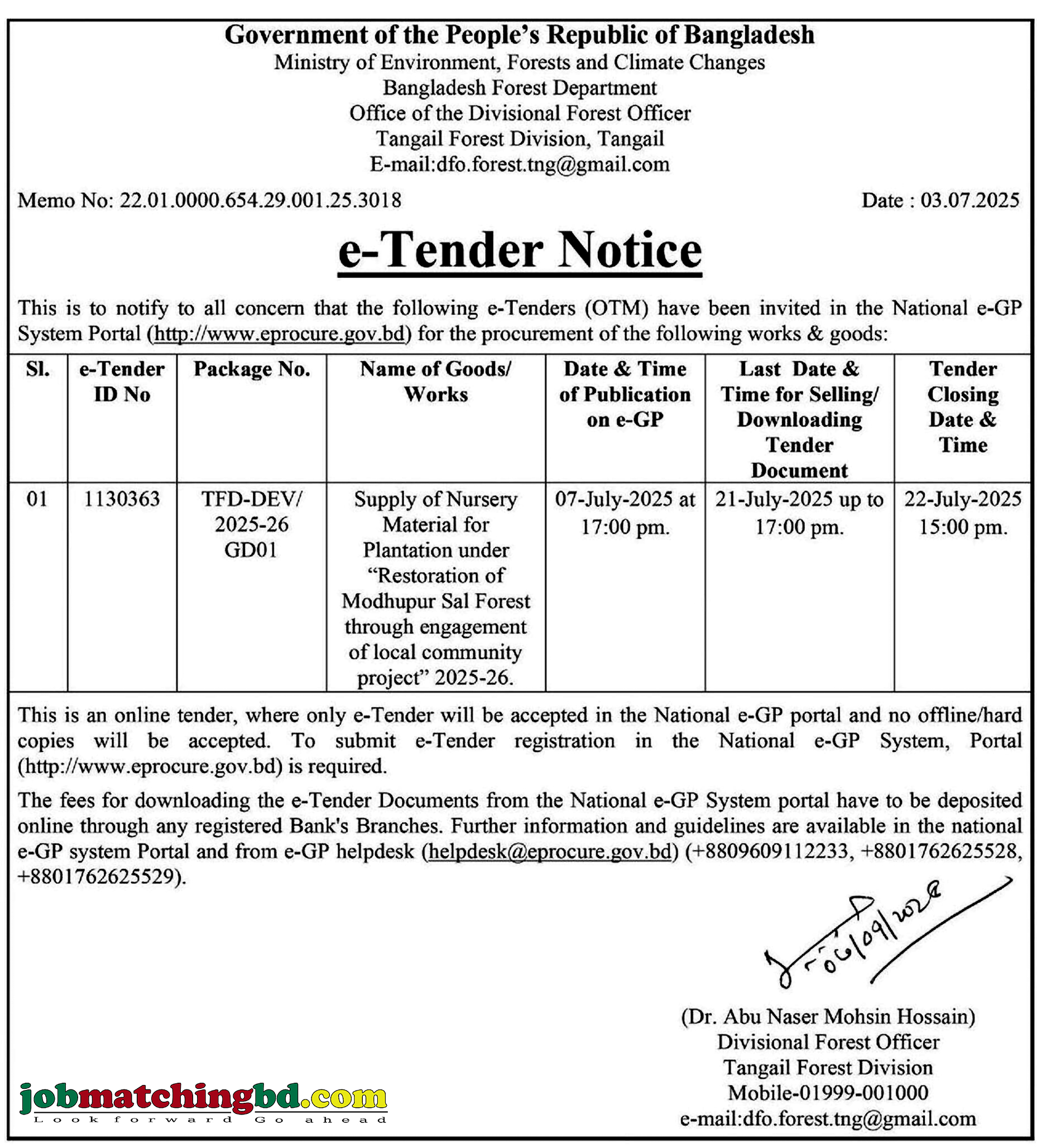 Bangladesh Forest Department