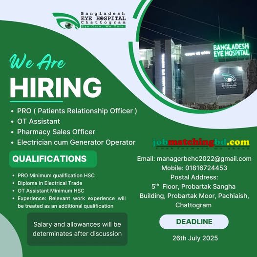 Bangladesh Eye Hospital Chattogram