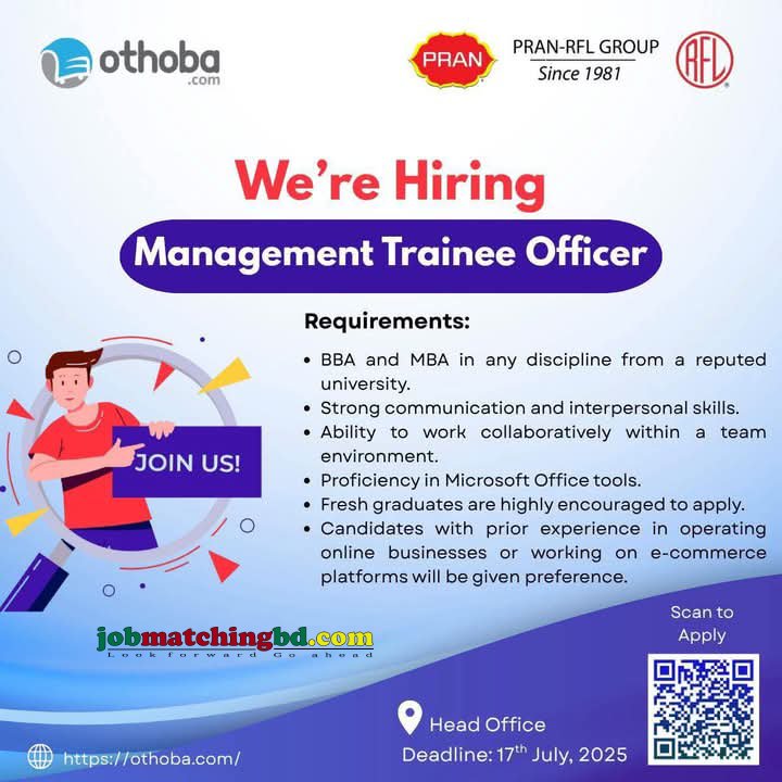 Management Trainee Job Circular