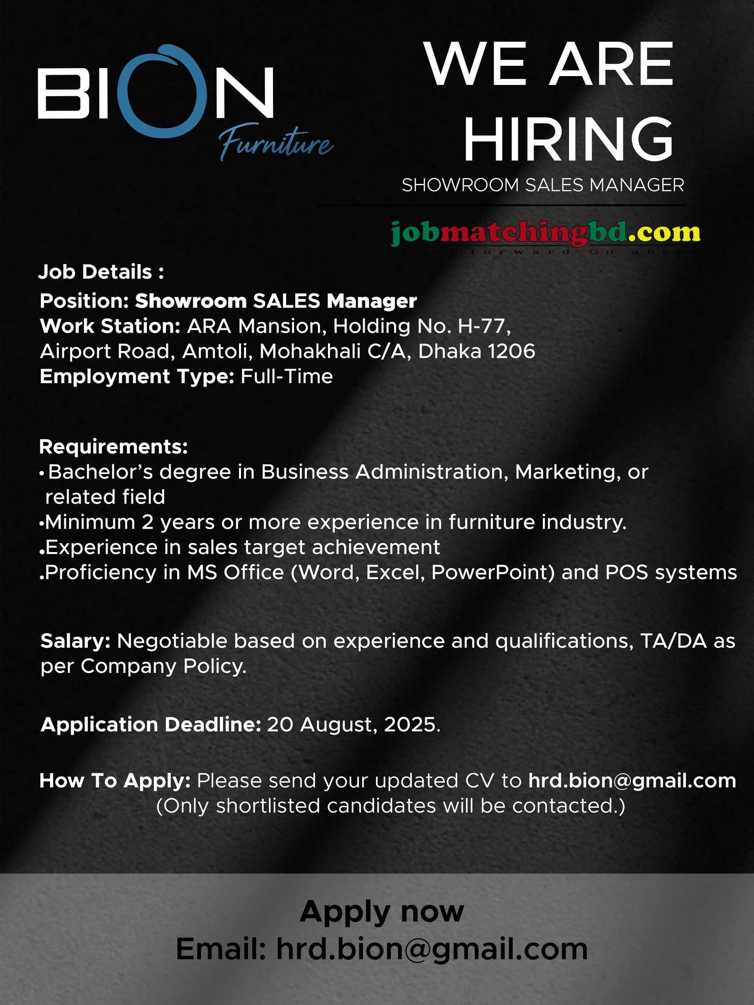 Sales Marketing Job