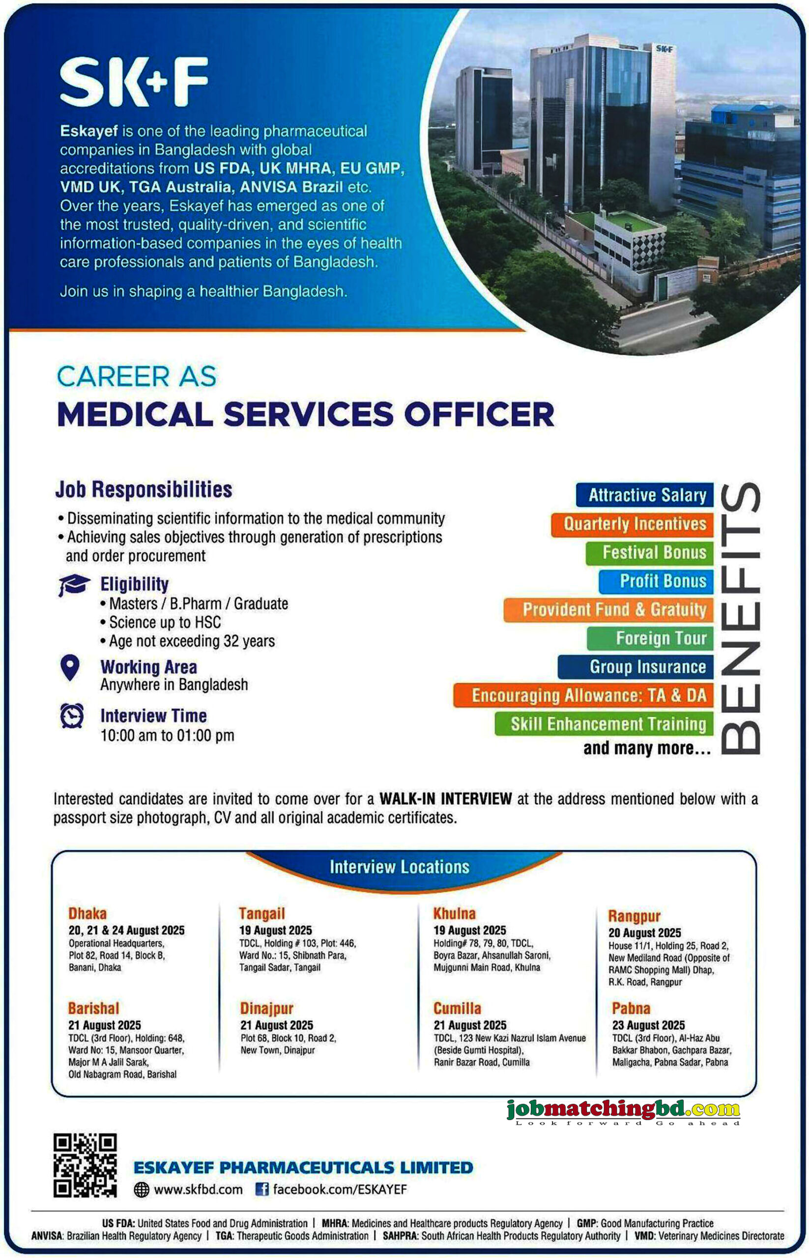 Pharmaceutical Jobs in BD