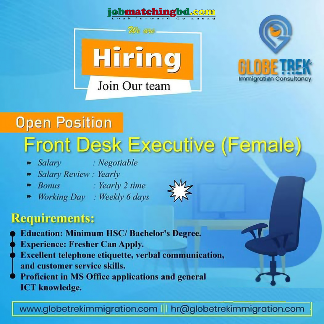 Front Desk Executive