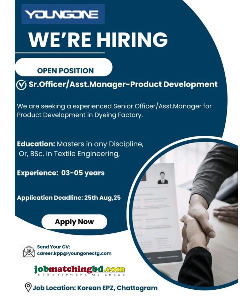 Garments Job in Chittagong