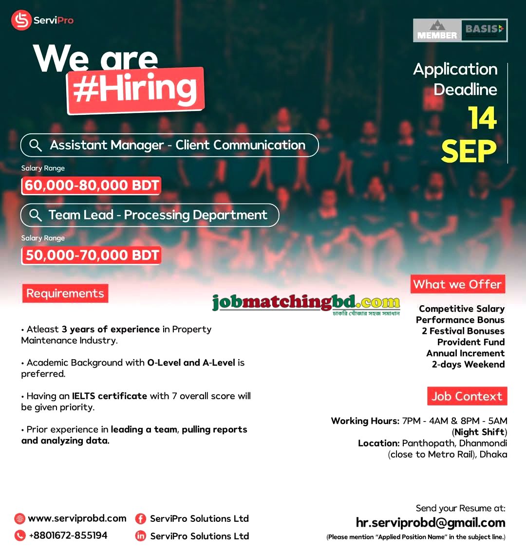 Customer Support Job in Dhaka