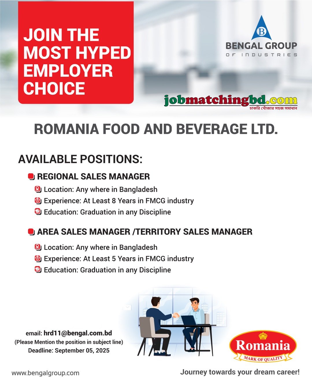 Marketing Jobs in Bangladesh