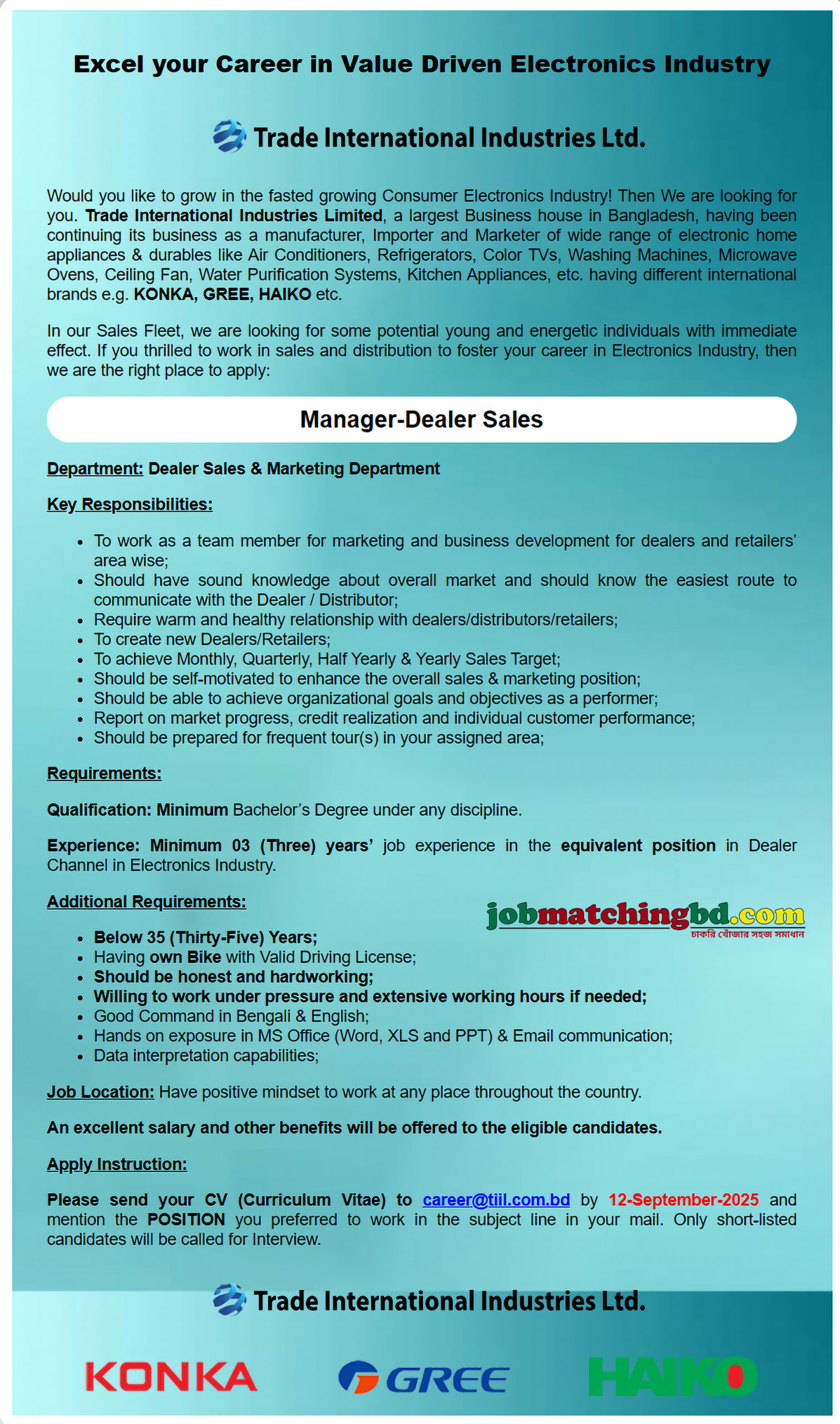 Sales and Marketing Jobs