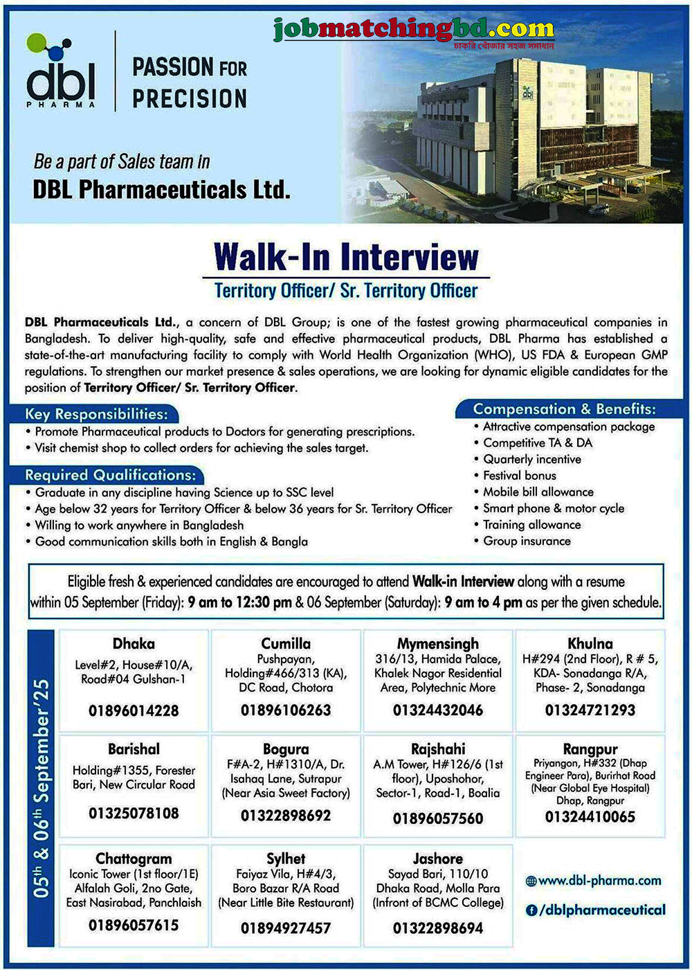 Pharmaceutical Jobs in BD