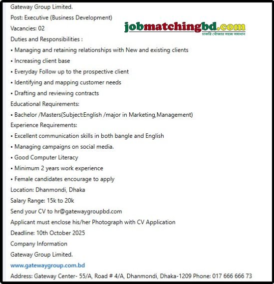 Executive Jobs