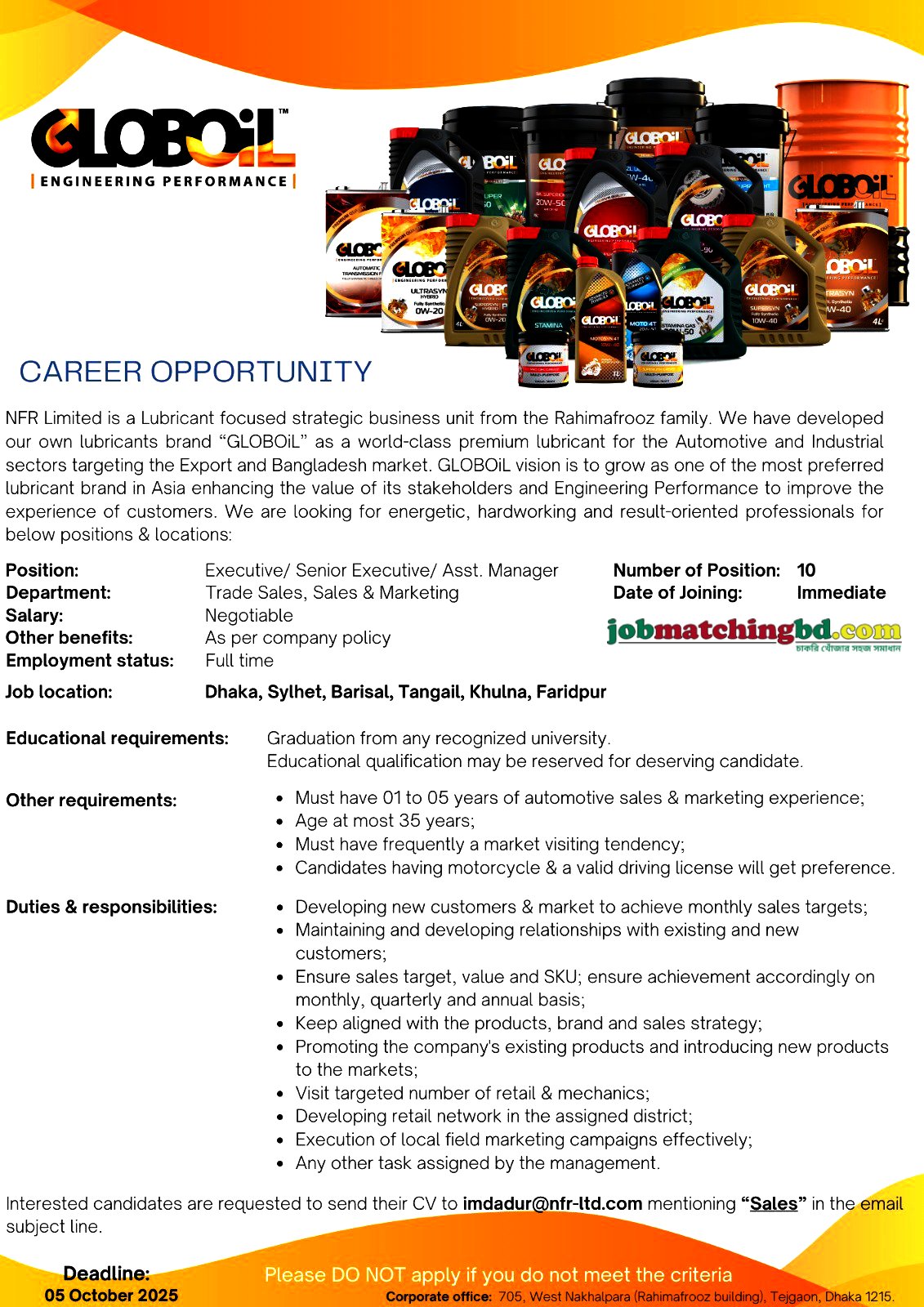 Sales and Marketing Jobs