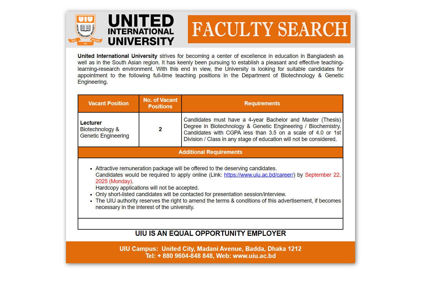 Education and Training Jobs