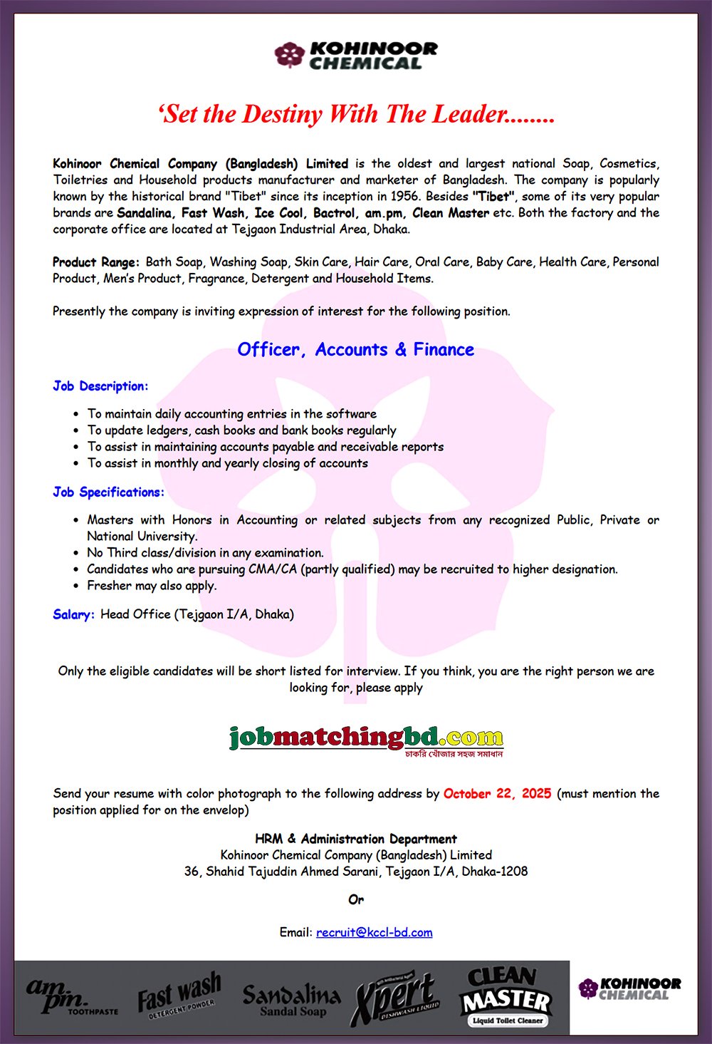Accounts Finance Jobs