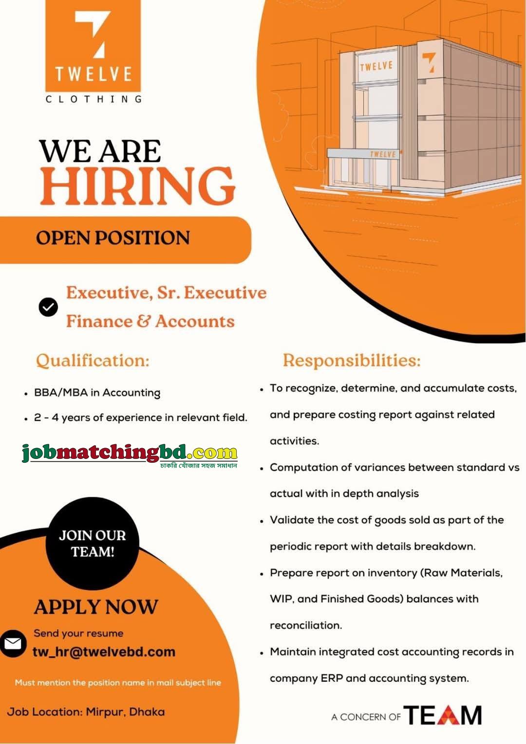 Accounts Finance Jobs