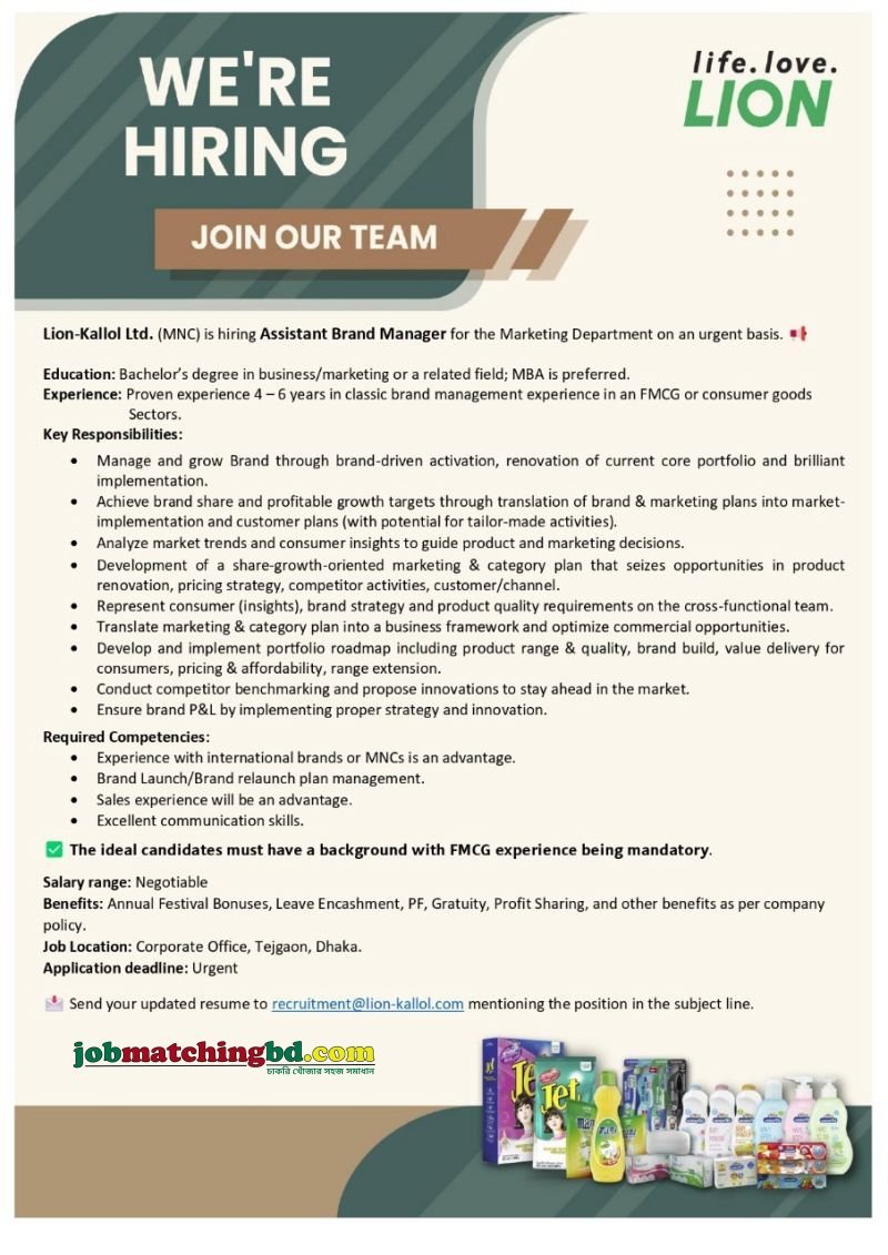 Marketing Jobs in Dhaka