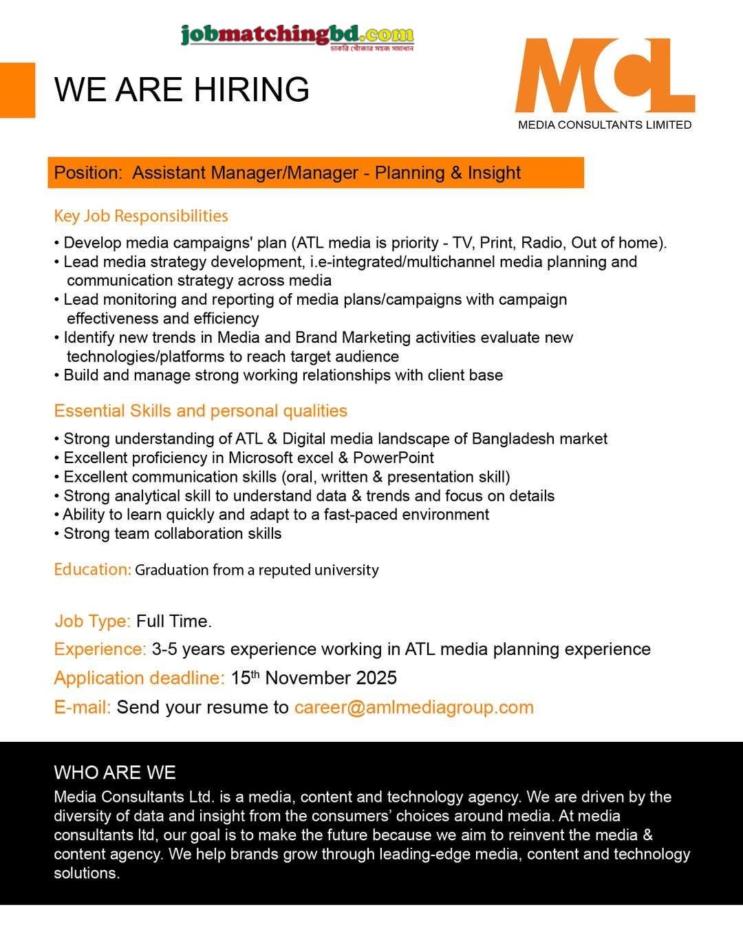 Media Jobs