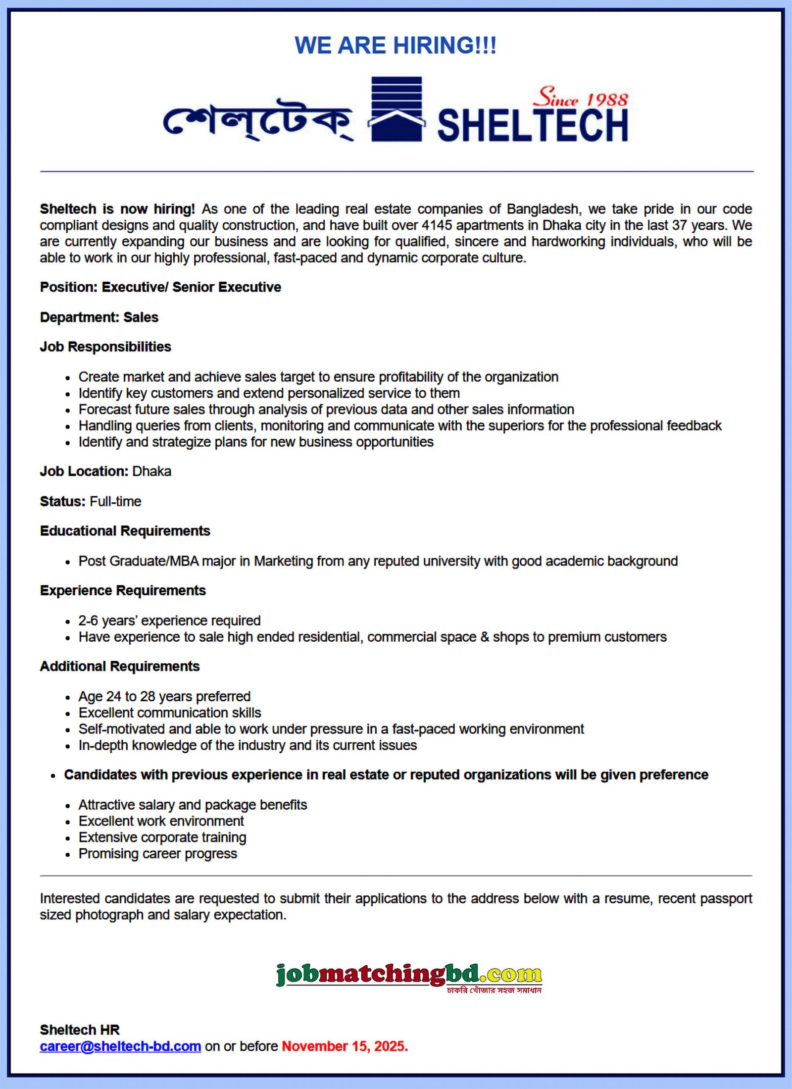 Sales and Marketing Jobs