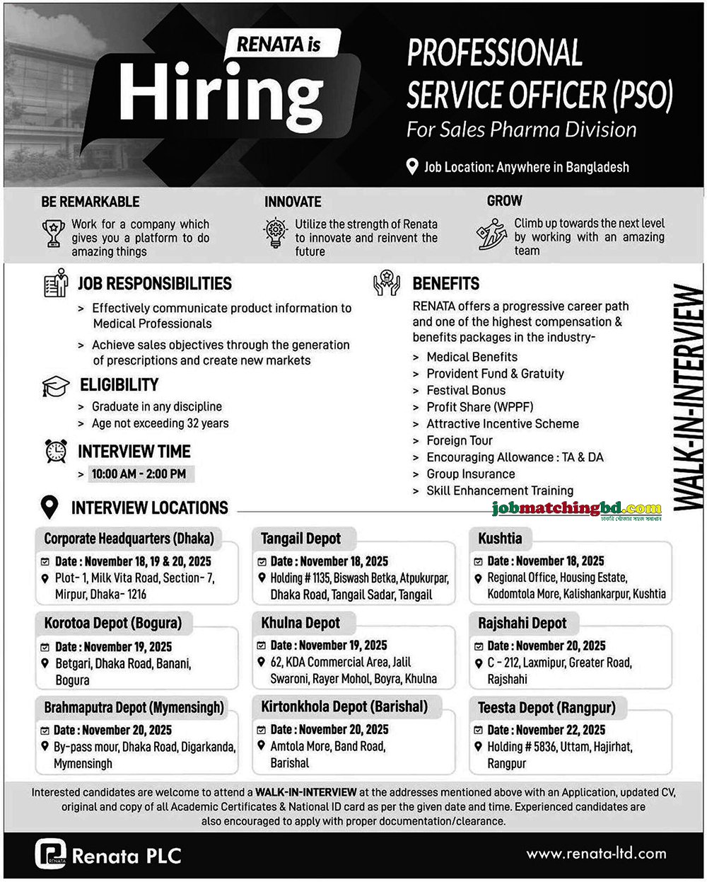 Pharma Job in BD