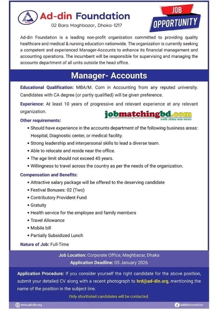 Accounts Finance Jobs