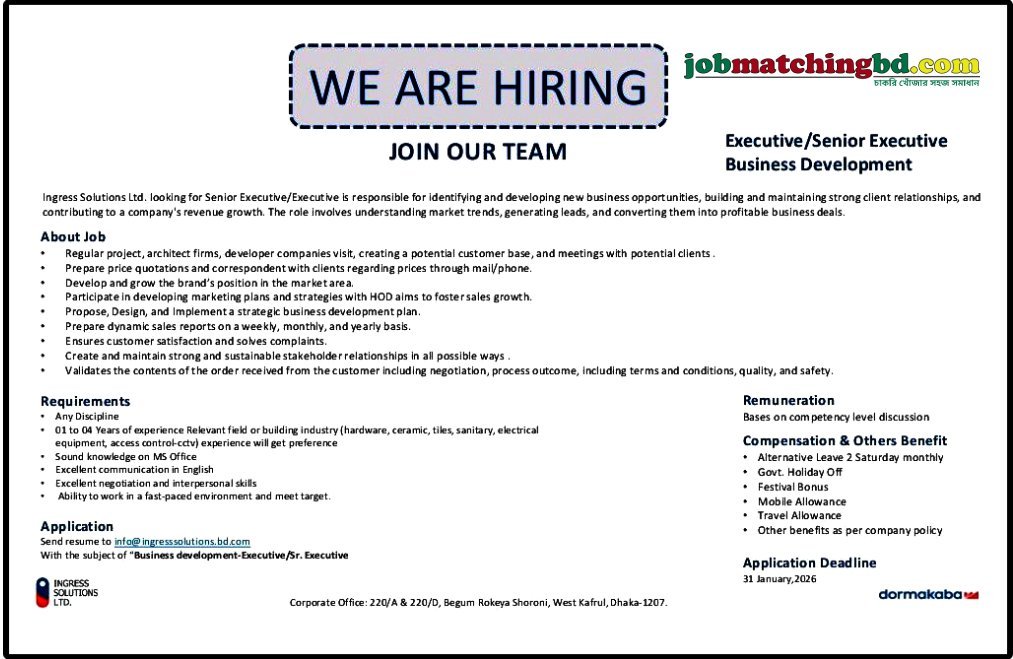 Business Development Executive
