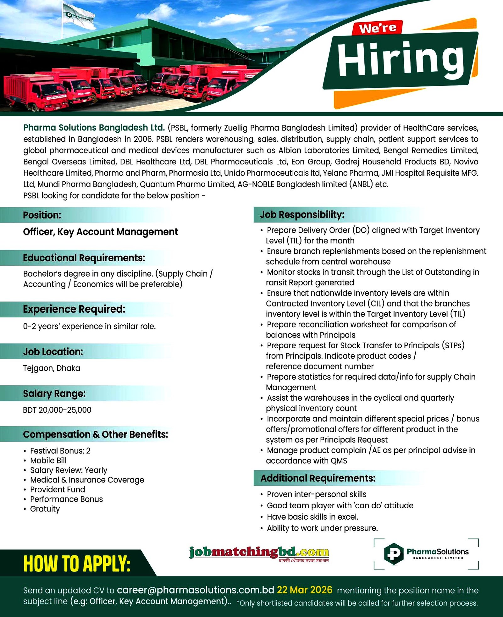 Accounting Jobs in Dhaka