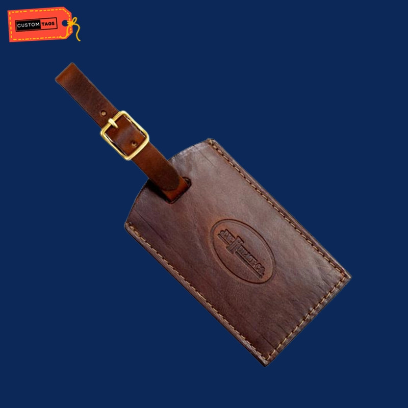 Custom leather tags