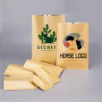 custom printed flat pouches
