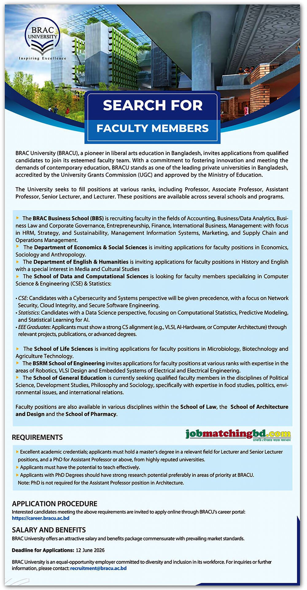 Education Job in Dhaka 2026