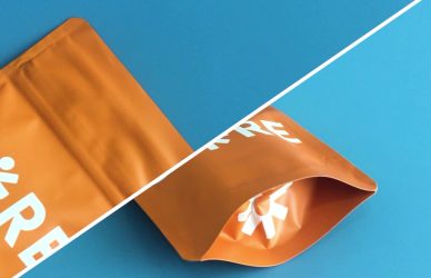 Custom die cut mylar bags