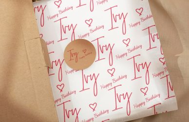 hot paper with logos